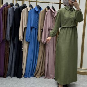 2 piece waistcoat dress