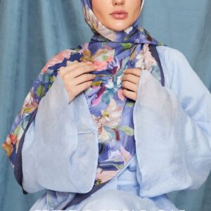 Floral fantasy scarves